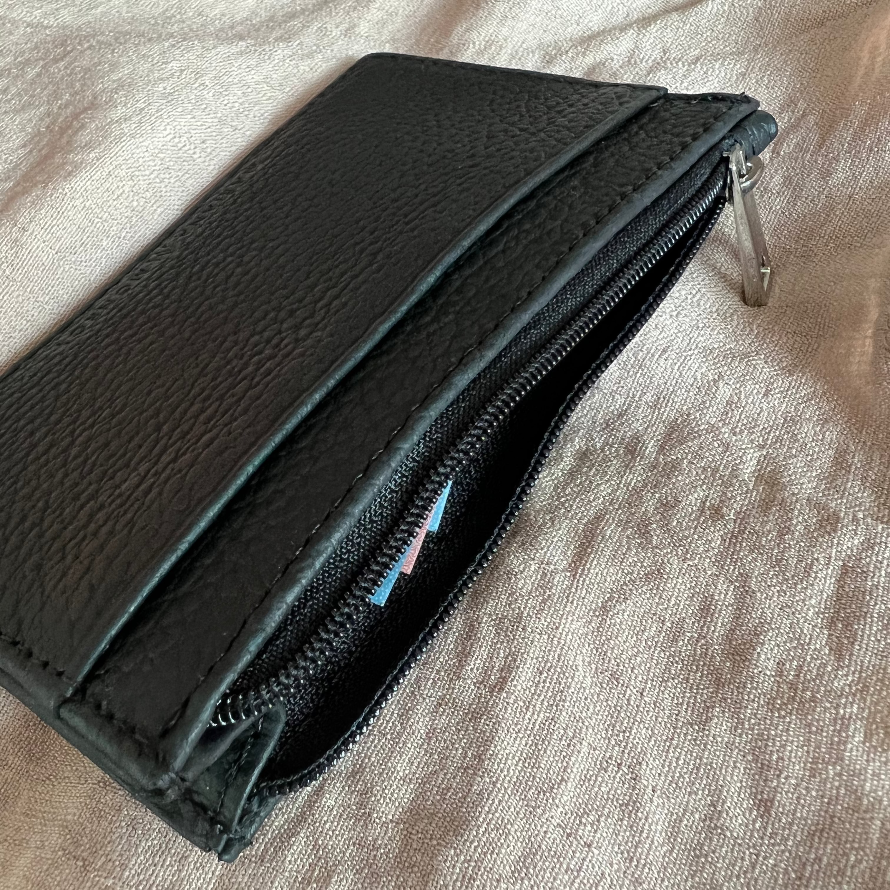 Tarjetero de Piel con cierre - Loui