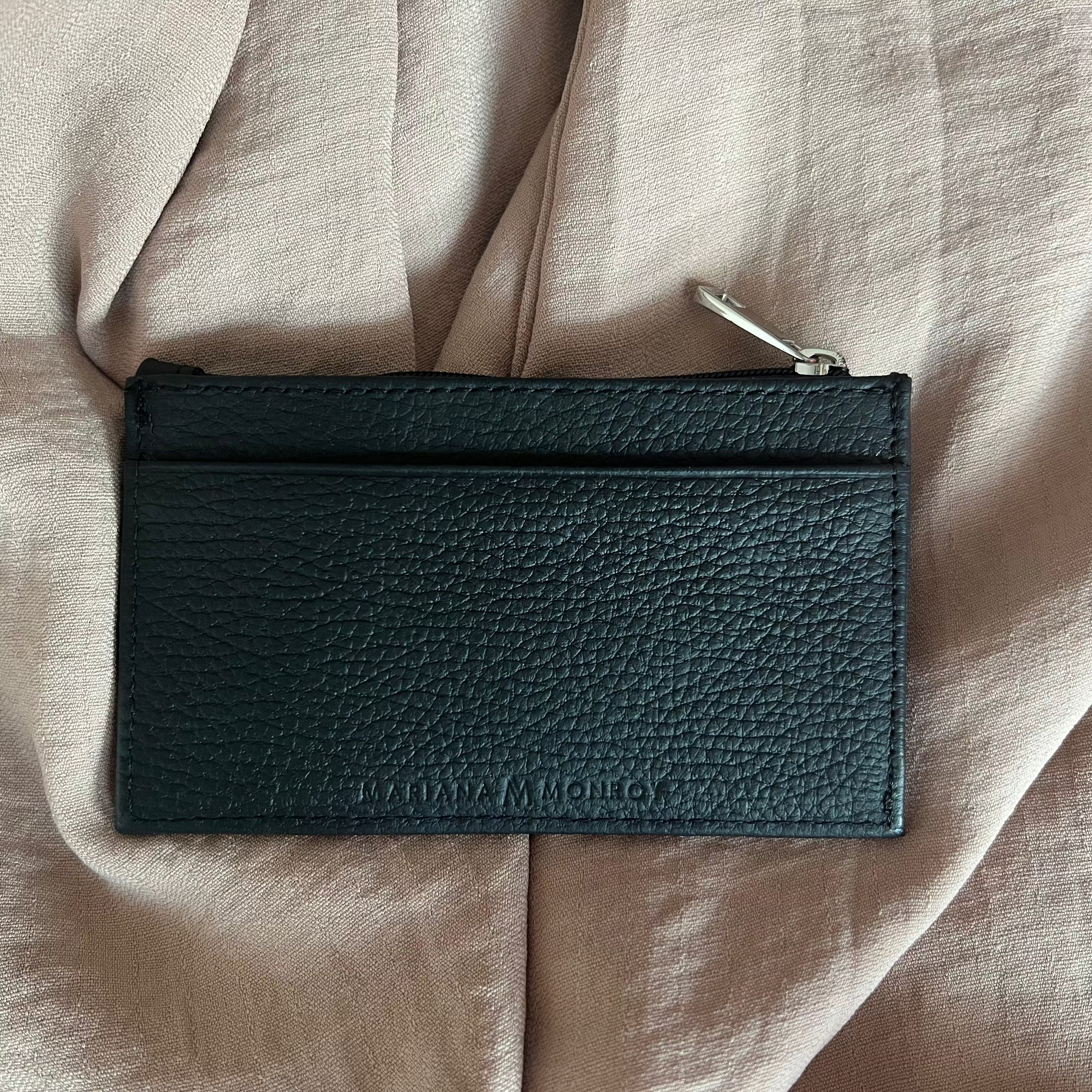 Tarjetero de Piel con cierre - Loui