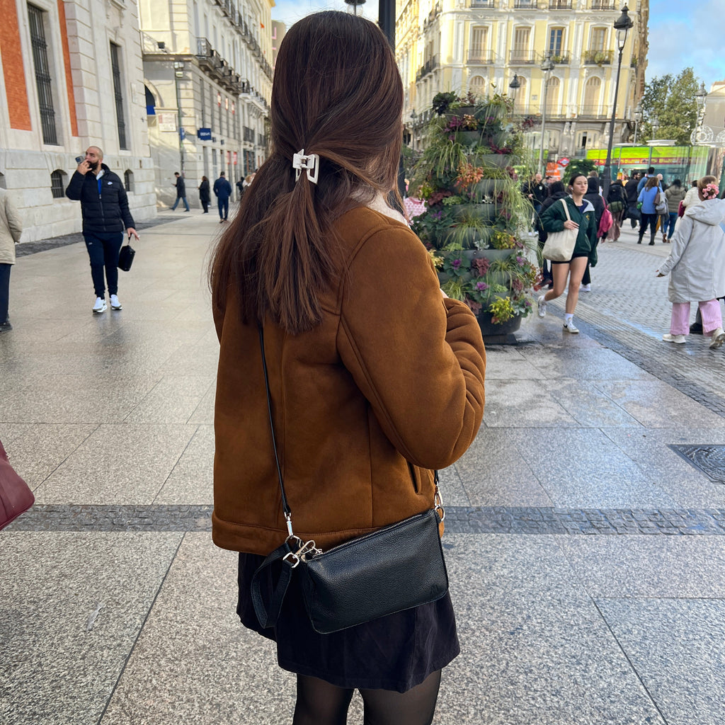 Wristlet de Piel - Diana