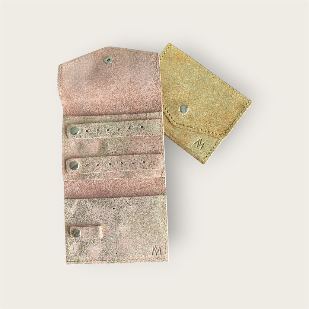 Joyero de Gamuza metalizada - Marus