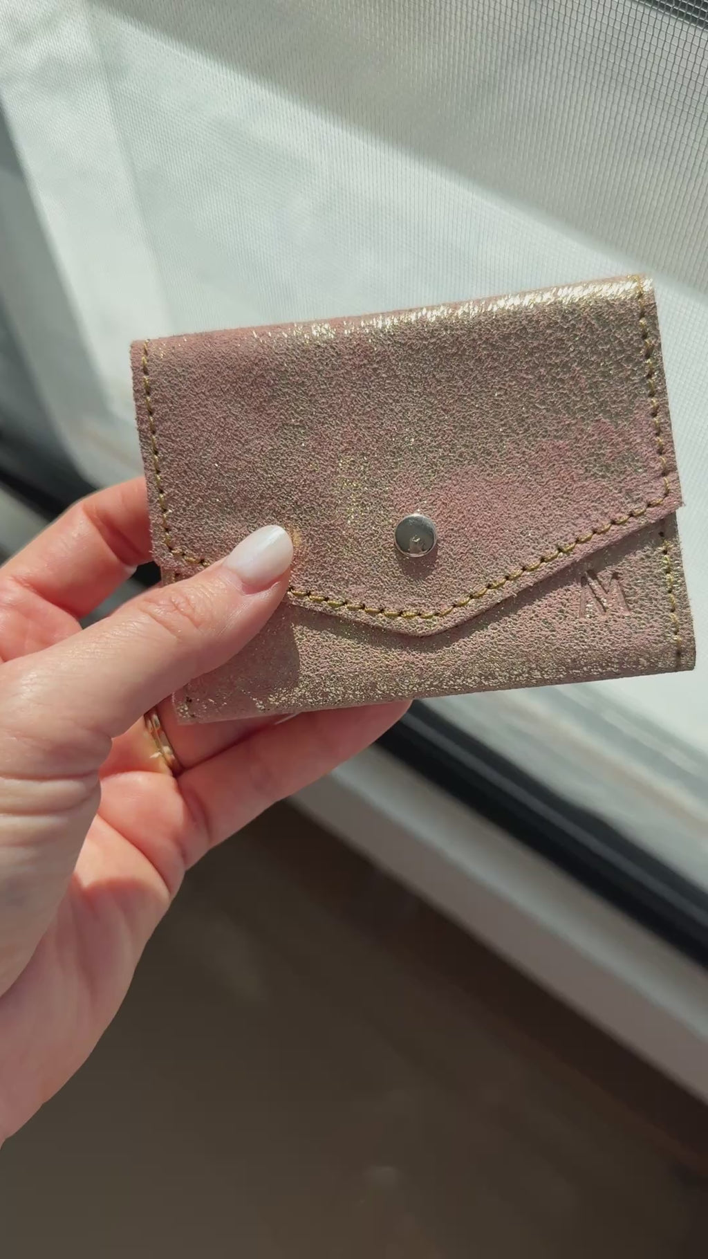 Joyero de Gamuza metalizada - Marus